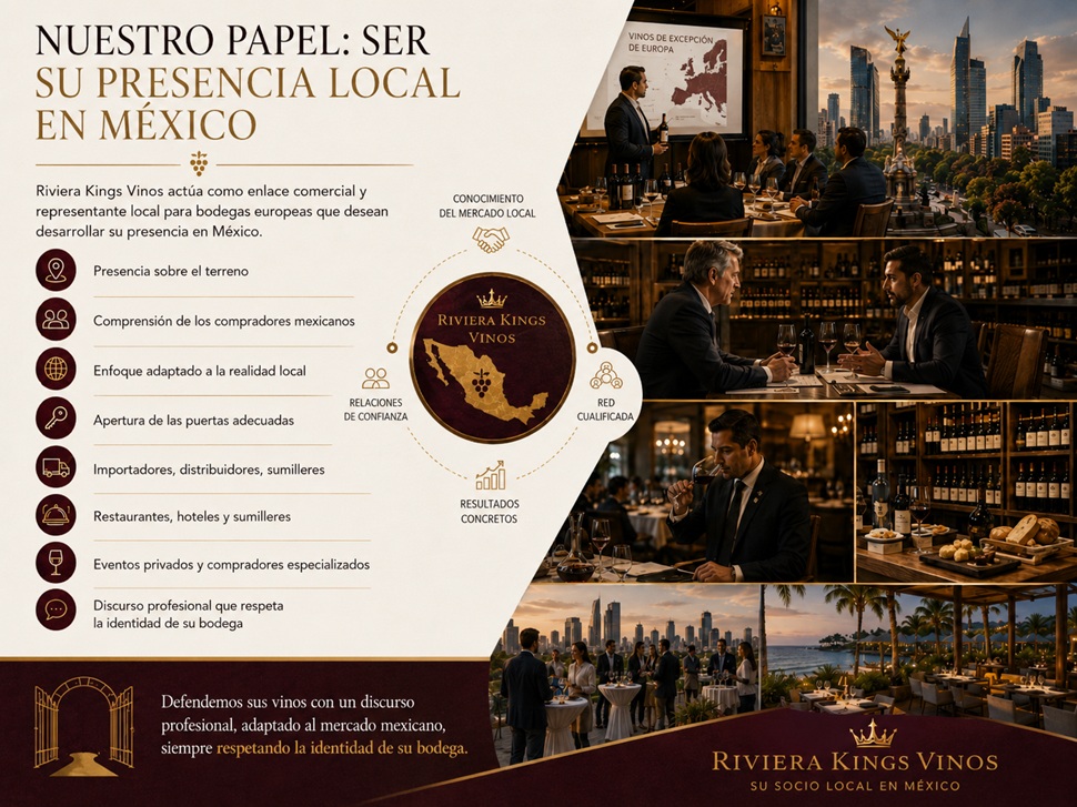 presencia local en México para bodegas