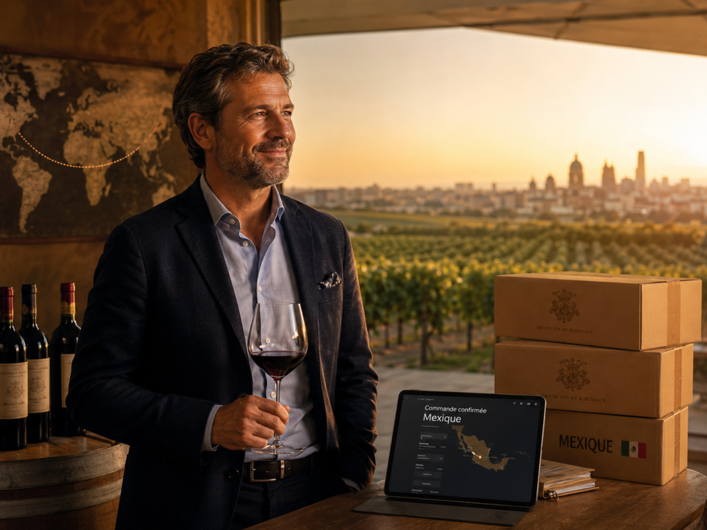 Vigneron exporte au Mexique